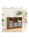 Storage Drawer Wooden with 3 Drawers M73.5xW22.5xH53.5cm