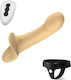 Guilty Toys Female Strap On with Vibration Natural