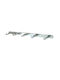 Perfect Wall Hanger 5 Hooks Silver 32.3cm