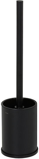 24home.gr Plastic Black Bathroom Toilet Brush