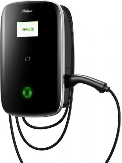 Dahua D-Volt Pro Επιτοίχιος Τριφασικός Σταθμός Φόρτισης 22kW με Ενσωματωμένο Καλώδιο Type 2
