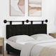 vidaXL Leather Bed Headboard Cushion 150x55cm