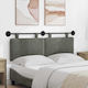 vidaXL Fabric Bed Headboard Pillow 130x55cm