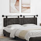 vidaXL Leather Bed Headboard Cushion 170x55cm