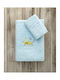 Kocoon Set Baby Towels 2pcs Turquoise Weight 380gr/m²