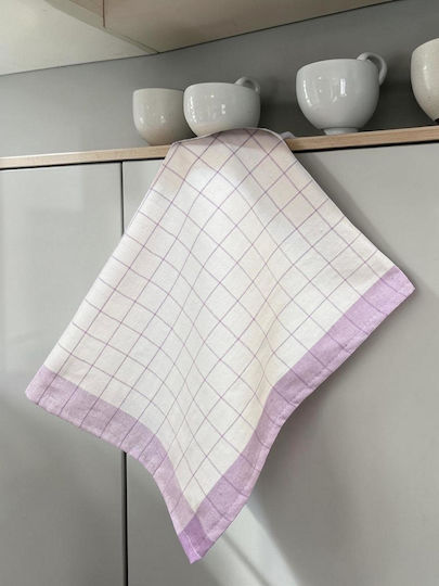 Linea Home Kitchen Towel in Purple Color 50x70cm