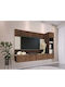 Living Room TV Unit Comfivo Salix Brown
