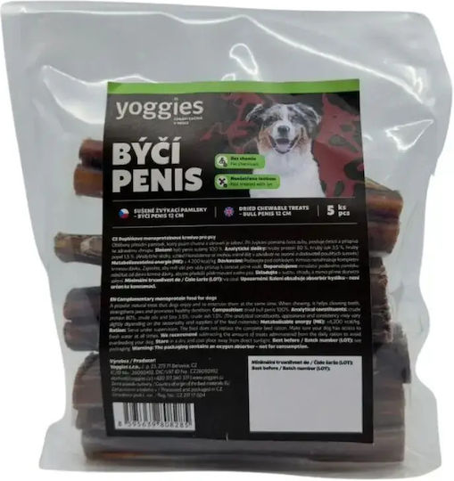 Dried Chew Snack Bull Penis Yoggies 5 Pieces