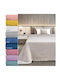 Adam Home Κουβέρτα Πικέ Υπέρδιπλη 240x260εκ. Γκρι
