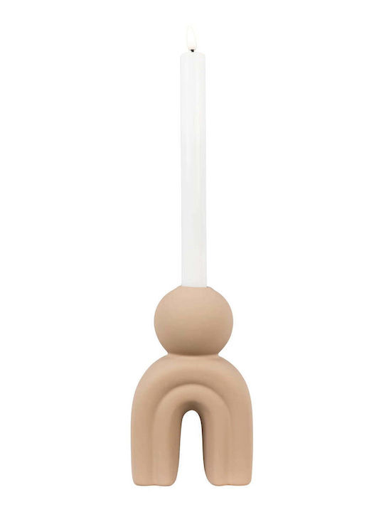 House Nordic Ceramic Candle Holder 5x6cm Various Colors