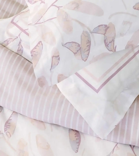 Nima Set Kissenbezüge Oxford Rosa 52x72cm