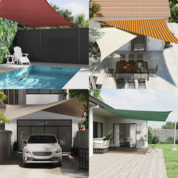 vidaXL Τριγωνικό Δίχτυ / Πανί Σκίασης 5x6.4x6.4m vidaXL Τριγωνικό Δίχτυ / Πανί Σκίασης 5x6.4x6.4m