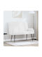 Doppelsitzer Sofa Weiß 115x61x87cm