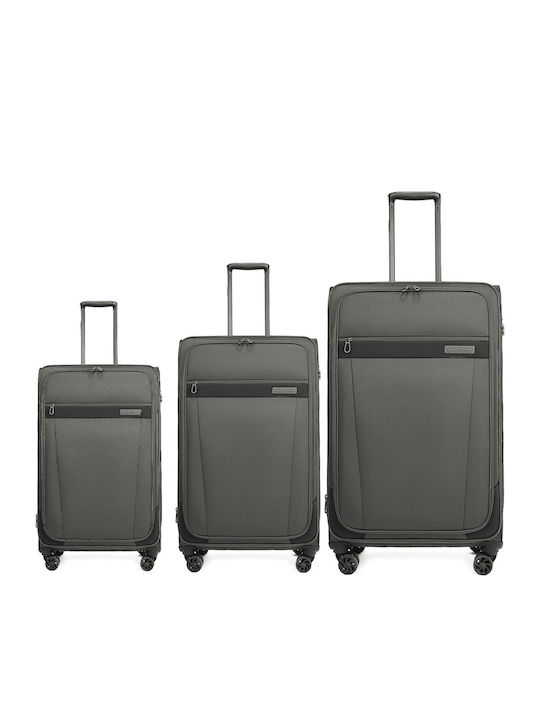 Reise Koffer-Set 3 Teile 5200 Khaki