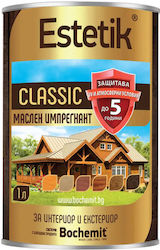 Oil-based Wood Impregnant Color Rosewood 1 L Bochemit Estetik Oil-based Wood Impregnant Color Rosewood 1 L Bochemit Estetik