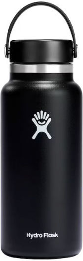 Hydro Flask Wide Flex Cap Sticlă Termos 946ml Negru