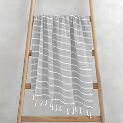 Lino Pestemal Pareo Veliu 90x180 Gray Lino Pestemal Pareo Veliu 90x180 Gray