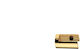 Regalhalterung aus Metall in Gold Farbe 38x19mm