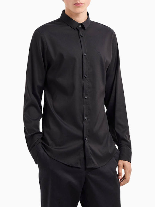 Armani Exchange Мъжка Риза Черна