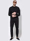 Pantaloni Elastici Negru