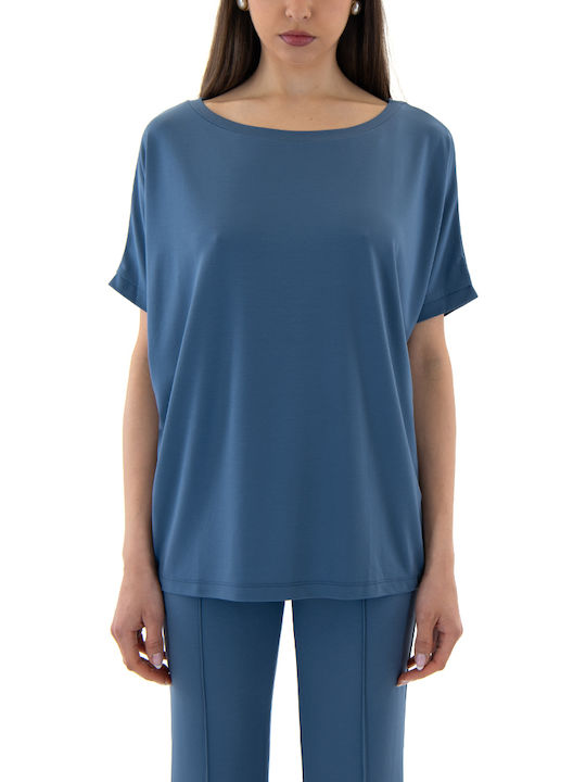 MY T Women's Oversized Blue T-shirt