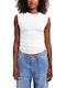 Women's Cotton Sleeveless Blouse Ecru
