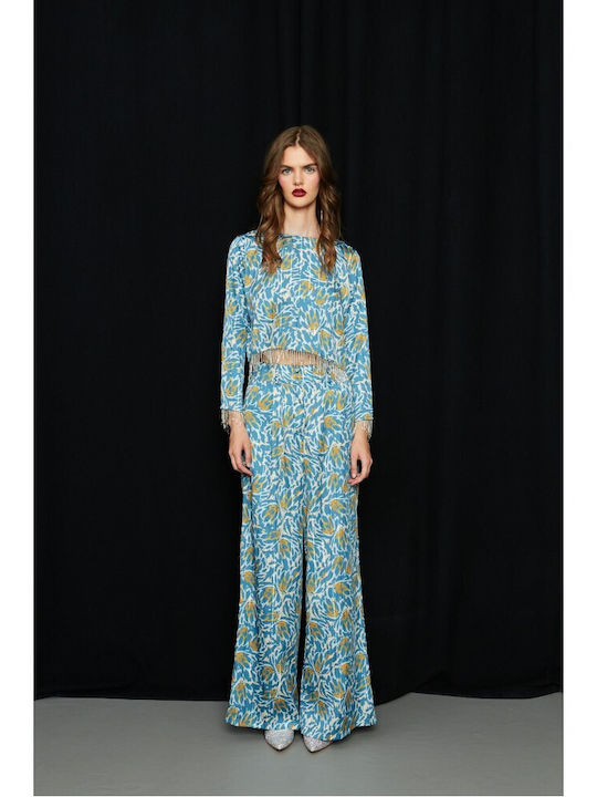 Women's Petrol Blue Pantaloons