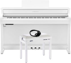 Yamaha Electric Upright Piano Clavinova Set wit...