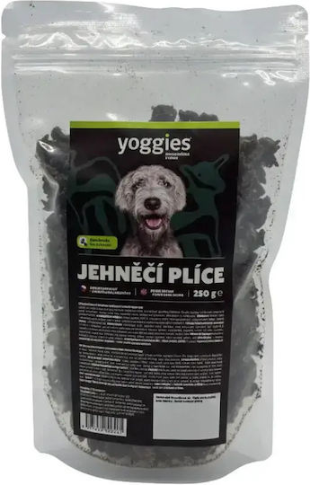 Dried Treat Lamb Lung Cubes Yoggies 250g