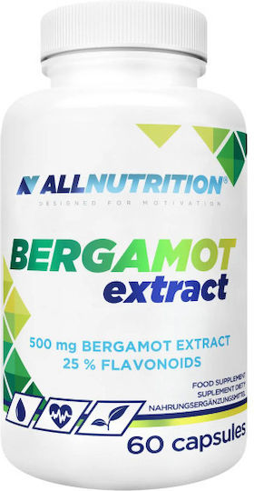 AllNutrition Bergamotte Extrakt 500mg 60 Kapseln Citrus