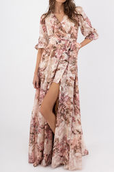 Open Dress All Day Pink