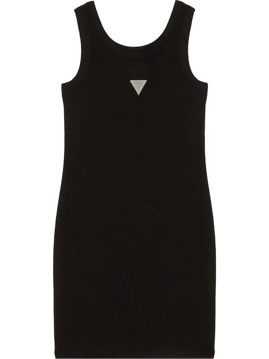 Guess Детска Рокля Без Ръкави Jet Black