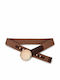 Elastic Women's Brown Belt