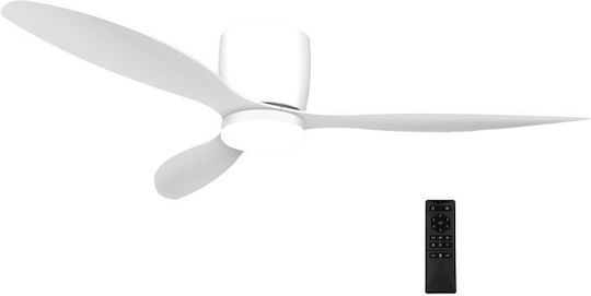 Deckenventilator 132cm Weiß