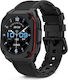 Ksix Zenthium Smartwatch με Παλμογράφο (Μαύρο)