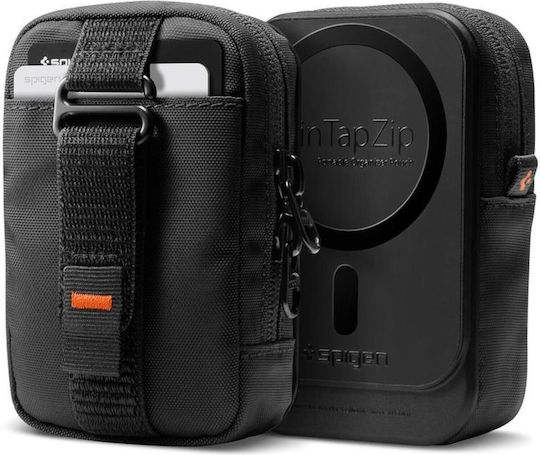 Spigen MagSafe Husă Pentru Carduri Tintapzip în Culoare Neagră