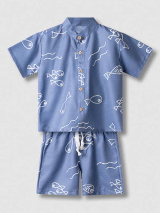 Nek Kids Wear Παιδικό Σετ με Σορτς Καλοκαιρινό ...