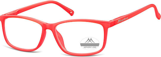Montana Eyewear Ochelari De Citit +1.00 În Culoare Roșie HMR62G