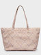 Nolah Coralenia Fabric Beach Bag Pink