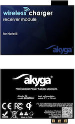 Akyga Ak-qir-06 Qi Индуктивен Безжичен Адаптер За Зареждане Note 3