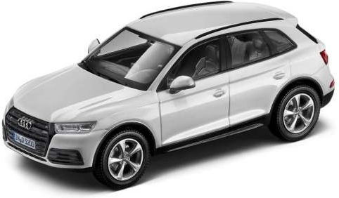 Audi Q5 Modell Weiß Ibis Maßstab 1:43 Iscale