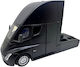 Tesla Semi Gri Model Static Metalică 1:32 Replica Uși Deschise Sunet Lumini Suspensie Cu Arc