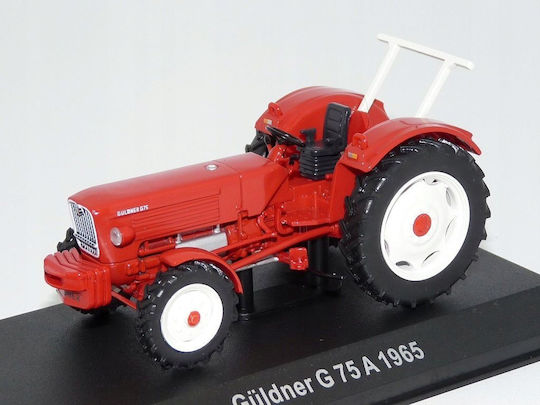 Моделна Фигура Трактор Guldner G75a 1965 1:43 Метален Червен Реплика
