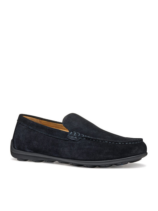Geox Spherica Δερμάτινα Ανδρικά Loafers σε Μπλε...