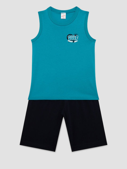 Minerva Kids Pajama Emerald Vibes