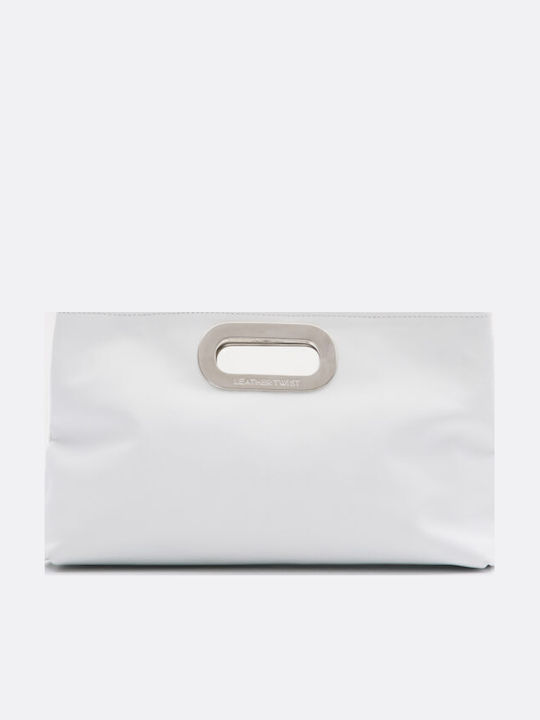 Leathertwist Leather Women's Handbag White