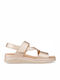 Sommer Damenplattformen Goldene
