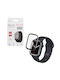 Volte-tel Tempered Glass Apple Watch 7 8 9 41mm 3d Curved Aluminium 1.69'' 0.30mm Full Cover & Installation Tool Starl 5205308416965