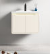 Martin Πάγκος με Νιπτήρα Μ70xΒ49xΥ45cm Soft Lemon