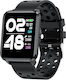 Bemi KIX-M Smartwatch with Heart Rate Monitor Black